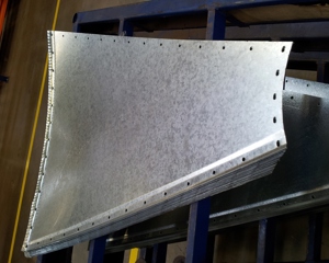 Stamped top hopper 2.75m